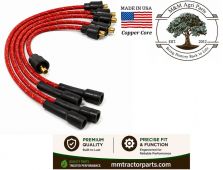 Premium Custom USA Made Spark plug wire set - IH Farmall Tractor US Made Copper Core